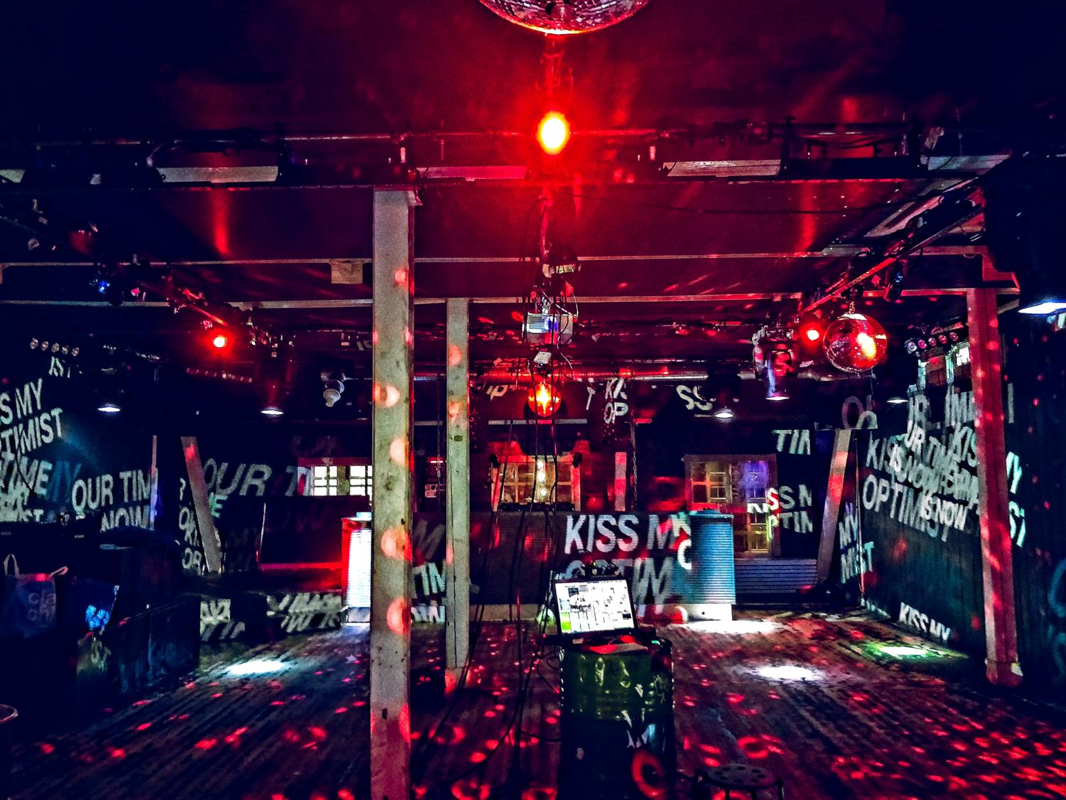 Backed X SLUSH Afterparty Mapping Setup @ Kaiku
